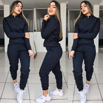 Custom Logo Women Sportswear WorkOut sweat suit sets